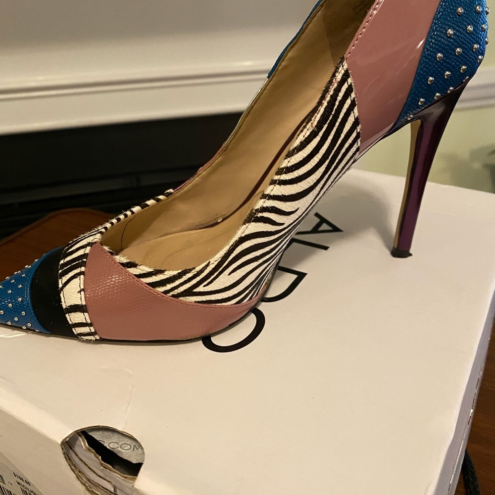 Aldo Mix Print Heels